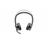 HP Poly Voyager Focus 2 Microsoft Teams Certified USB-C-C Headset +USB-C/A Adapt