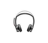 HP Poly Voyager Focus 2 Microsoft Teams Certified USB-C-C Headset +USB-C/A Adapt