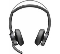 HP/POLY Voyager Focus 2 - USB-C-C Headset +USB-C/A - Adapter +Charging Stand - W