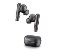 POLY Auricolari nerofumo Voyager Free 60M UC Adattatore BT700 USB-C Custodia per ricarica con touchscreen