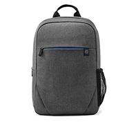 HP Prelude, Zaino per Laptop fino da 15,6", con Cinghie Imbottite Antiscivolo e Cerniera Colorata, 1 Scomparto Principale e 6 Tasche Interne ed Esterne, Realizzato con Materiale Riciclato, Grigio