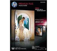 HP Confezione da 20 fogli carta fotografica Premium Plus, lucida A4/210 x 297 mm