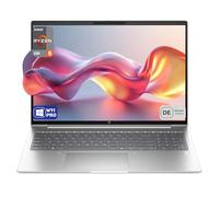 HP ProBook 4 G1a AI PC Business Laptop, AMD Ryzen 5 230, display WUXGA da 16", AMD Radeon 760M, 32 GB DDR5 RAM, 2 TB SSD, layout tastiera tedesca, Windows 11 Pro, argento