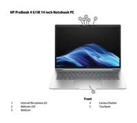 Nb hp probook 4 g1ir b39wwat core 7-150u 14 16gb ssd512gb w11p**garanzia 3 anni offsite nbd**