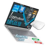 HP Probook 4 G1iR Notebook Serie G11 portatile Silver, RAM 24GB DDR5, SSD 1TB, Display FullHD 16", Cpu Intel i5-1334U 10 Core da 4,6 GHz, fingerprint, Win11 Pro, Mouse OMAGGIO, Alluminio