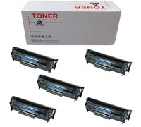 HP Q2612A 5 10 TONER COMPATIBILE NO ORIGINALE PER BK NERO 2000 pagine