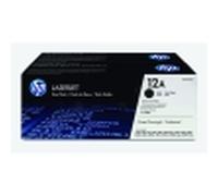 HP Confezione da 2 cartucce originali di Toner nero LaserJet 12A