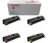 HP Q3960A-Q3963A 122A Canon EP87 KIT 4 5 TONER COMPATIBILI NO OEM 5000/4000 pag