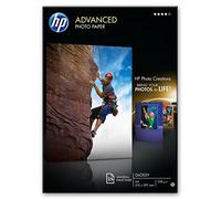 HP Q5456A Advanced Glossy Photo Paper, Confezione da 25 Fogli di Carta Fotografi