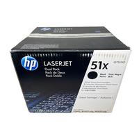 HP Q7551XD 51X DUAL PACK ORIGINALE NERO LASERJET P3005/M3027mfp/M3035mfp [A BOX]
