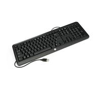HP QY776AA tastiera da scrivania USB Nera - Nouvo