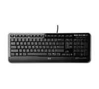HP QY776AA Tastiera desktop USB QWERTY Inglese Nero - Nouvo