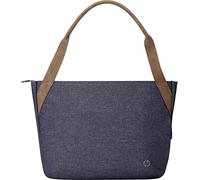HP Renew Borsa per Notebook Fino a 14", Vano Computer Imbottito, Apertura dall’Alto, Tasche Interne, Tessuto Resistente, Maniglie Robuste, Impermeabile, Blu Navy