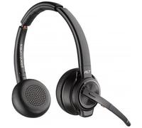 POLY Savi 8220 Auricolare Wireless A Padiglione Ufficio Bluetooth Base di ricarica Nero (SAVI W8220/A UC/ DECT/ E+A - VERSION)