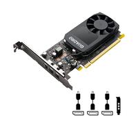 HP Scheda grafica Nvidia Quadro P400 da 2 GB GDDR5 Single Slot - 256 core CUDA, 64 bit, 3 porte Mini DisplayPort 1.4, 30 W, PCI Express 3.0 x16 con supporto alto e basso profilo (scatola singola)