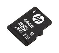 HP SDU64GBXC10HP-EF 64 GB MicroSDXC Classe 10 UHS-I Class 1 (U1) Nero SD adapter