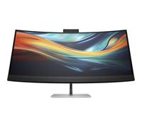 HP Serie 7 Pro Monitor per videoconferenze 5K2K da 39,7'' Monitor curvo da 39,7" 5K2K con webcam 4K integrata, microfoni e altoparlanti, ideale per