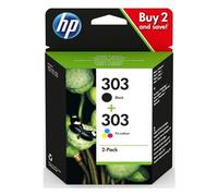 Hp Set cartucce stampante Series 303 Twin Pack 3YM92AE
