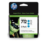 Hp Set cartucce stampante Series 712 DESIGNJET Triple Pack 3ED77A