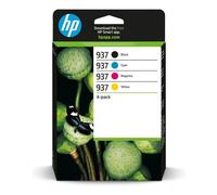 HP Confezione da 4 cartucce di inchiostro CMYK originali 937