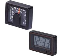 HP Set di termometri interni + orologio digitale Jumbo con indicatore di dati, autoadesivo.