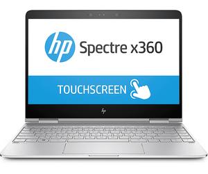HP Spectre x360 13-ac000nl convertibile 2 in 1, 13,3 ", processore Intel® Intel i5-7200U, 8 GB, 256 GB SSD, Argento, Touchscreen, Windows 10 Home (64 Bit)