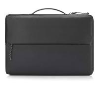 HP Sport Custodia Prottetiva per Notebook fino a 14", Vano PC Imbottito, Dettagli Catarifrangenti, Tasche Organizer, Tessuto Impermeabile e Robusto, Nero