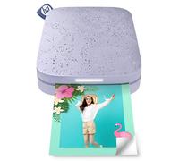 HP Sprocket 2x3" Stampante fotografica istantanea per smartphone- Portatile, wireless a colori- Foto adesive Zink- Stampa da dispositivi iOS e Android compatibili con Bluetooth e app divertente- Viola