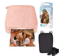 HP Sprocket Stampante fotografica istantanea portatile 2x3 pollici (rosa) Zink Pacchetto di Carta