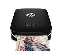 HP Sprocket Z3Z92A Stampante Fotografica Istantanea Portatile, Bluetooth 3.0, Misura 5 x 7.6 cm, Compatibile con Android e IOS, Nero