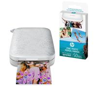 HP Stampante Portatile Sprocket 2" x 3" Perlato Bluetooth ZINK