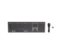 HP Tastiera 720 DUAL-MODE KEYBOARD Full-size QWERTY Nera Ricaricabile