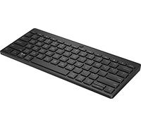HP Tastiera Bluetooth - QWERTZ - Multi-device - Nero Bianco - Tastiera Wireless - Compact