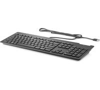 E_0015_ 5498199000 Hp HP Business Slim - Tastatur - USB - Deutsch - Schw