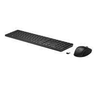 HP 655 - Set tastiera e mouse - 100% - Full Size - Wireless - 2.4 GHz - Tedesca - Nero - Smart Buy
