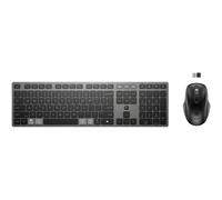 HP Tastiera e Mouse Wireless Ricaricabili Multidispositivo Nero