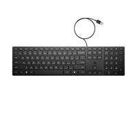 HP Tastiera Wired Desktop 320K USB Cablato Full-size Nero