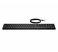 HP Tastiera Wired Desktop 320K (Wired Desktop 320K Keyboard - New Retail - W
