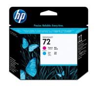 Hp Testina Di Stampa 72, magenta/ciano C9383A