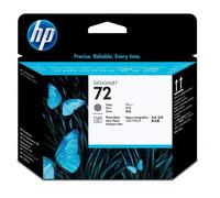 HP Testina di stampa grigio e nero fotografico 72