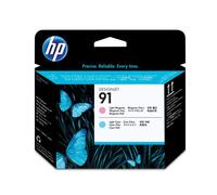 HP 91 Testina per stampa ciano chiaro/magenta chiaro Originale C9462A