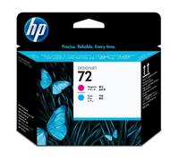 Hp testina di stampa magenta e ciano 72