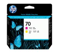 Hp testina di stampa magenta e giallo designjet 70