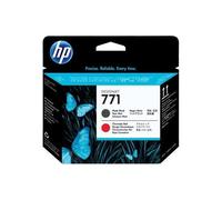 HP Testina di stampa nero opaco/rosso cromatico DesignJet 771