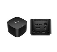 HP Thunderbolt 4 Dock 120W G4 (4J0A2AA), docking station USB C 13 in 1 con ricarica max 100W, 4 display 4K, porta Ethernet, 6 porte USB, HDMI, 2 DisplayPort per laptop, MacOS, ChromeOS, PC