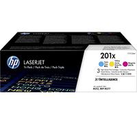HP Toner, 201X, CF253XM, originale, ciano/magenta/giallo, 3 x 2.300 pagine (3 pezzi), riceverete 1 confezione da 3 pezzi