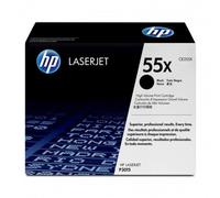 HP Toner 55X CE255X Nero Originale per LaserJet P3015 P3015DN P3015X