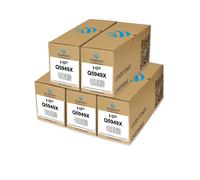 HP toner 5x Q5949X 49X compatibile Laserjet 1320 1320 N 1320 Duston Nero