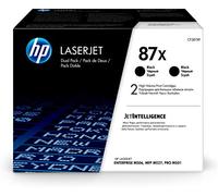 HP Confezione da 2 cartucce toner nero originale ad alta capacità LaserJet 87X