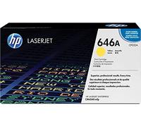 HP 646A CF032A, Cartuccia Toner Originale HP da 12500 Pagine, Compatibile con la Stampante HP LaserJet Enterprise CM4540 mfp, Giallo